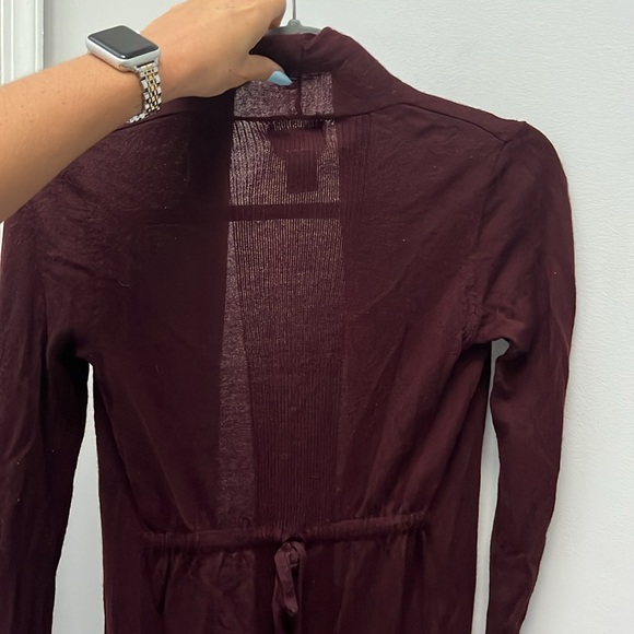 Cynthia Rowley Tie Back Wool Cardigan - Picture 10 of 10